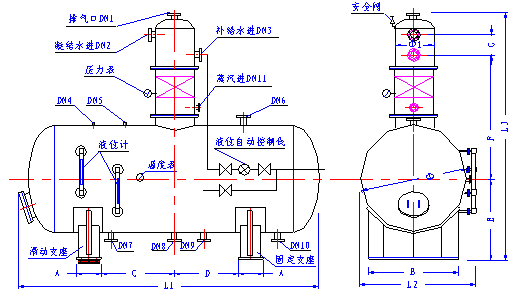 热力除氧器内部结构图图片